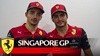 Charles and Carlos’ message after the Singapore GP