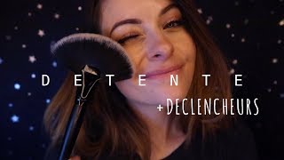 ASMR FRANCAIS ⚪️ LAYERED ~ avec déclencheurs (chuchotement, face touching, brushing..)