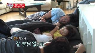 [HIT] 슈퍼맨이 돌아왔다-즐거운 낮잠시간, 사랑-만세 둘만의 '꽁냥꽁냥'.20141221