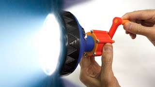 Походный генератор Ручная зарядка для гаджетов 3d printed Hand Crank GENERATOR