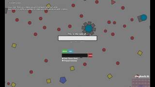 как играть с друзьями в diep io