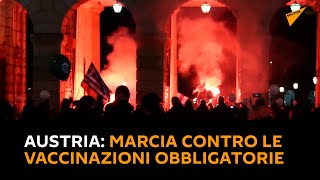 #Austria: marcia contro le vaccinazioni obbligatorie anti-Covid
