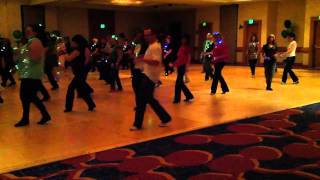 Talkin to the Moon line dance Joey Warren wear flashing lights