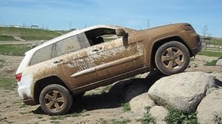 New Jeep commercial... 2014 Jeep Grand Cherokee ground clearance test.