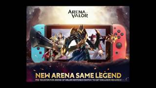 Arena of Valor Nintendo Switch Edition Pre-Registration Bonus Items!