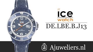 Ice-Watch DE.LBE.B.J.13 ICE-DENIM Horloge - Ajuweliers.nl