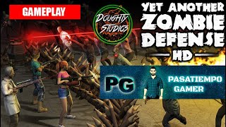 Jugando YET ANOTHER  ZOMBIE DEFENSE Nintendo Switch 4 player coop Pasatiempo Gamer