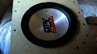 Quick lil vid bumpin my baby 10'' mtx thunder 4500
