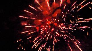 Салют, Вентспилс, Праздник города/Fireworks in Ventspils (03.08.2013)
