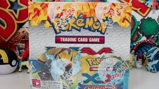 Opening A Pokemon X and Y Flash Fire Booster Box Part 1