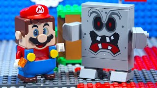 LEGO Super Mario Whomp's Lava Trouble Fail
