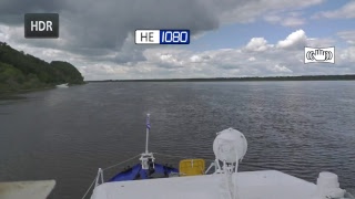 Прямой эфир с экспедиционного судна "Аксидиан", проект "Великие Реки России"