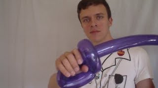 Сабля из шариков. Как сделать меч из ШДМ. Видео урок. Balloon sword, saber, cavalry sword
