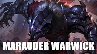 League of Legends - PBE - Marauder Warwick