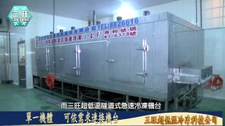三旺超低溫冷凍機台IQF