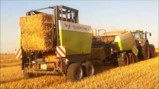 TST QUADRO PAC V mit Claas Quadrant 3300
