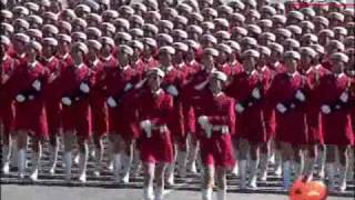 Military Parade: Soldier Formations - National Day 2009 in Beijing