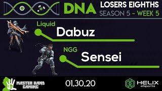 DNA S5:W5 - Liquid | Dabuz (Byleth) Vs. NGG | Sensei (Snake) - Losers Eighths