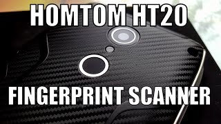Homtom HT20 fingerprint scanner test/sensor/unlocking/different fingers/speed/multiple times