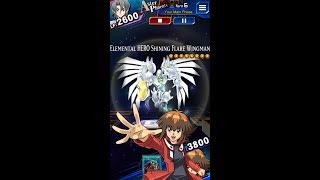 Yugioh Duel Links - Does Elemental HERO Shining Flare Wingman have an Animation?