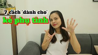 Làm thế nào với kẻ phụ tình | NHỮNG CÂU NÓI HAY về TÌNH YÊU #08 | VietQuotes