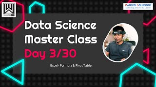 Data Science Master Class - Day 3/30