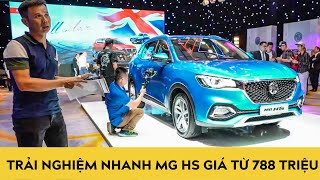 Trải nghiệm nhanh MG HS 2020 có giá từ 788tr, đối thủ Mazda CX5, Nissan X-Trail, Honda CR-V!