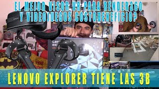 EL MEJOR VISOR VR PARA PC COSTO BENEFICIO - LENOVO EXPLORER