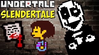 Undertale - Slendertale | Убегаем от Гастера