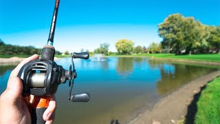 SNEAKING into Golf Course Ponds!!!!