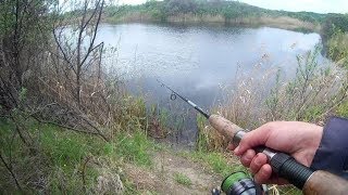 Ловим щуку на пруду. Рыбалка с дедом! Открыли сезон по ловле щуки.