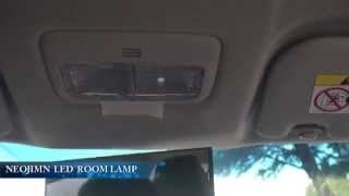NEOJIMN AUTO PARTS TOYOTA ALTIS 前閱讀燈LED ROOM LAMP換裝手順