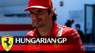 Getting into the Hungarian GP mood with Carlos Sainz