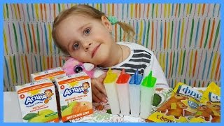 Мороженое с мармеладом! Вкусное мороженое! Как сделать мороженое? | Златуня
