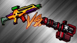 Pixel Gun 3D - Hellraiser vs Automatic Peacemaker