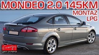 Montaż LPG Ford Mondeo z 2.0 145KM 2008r w Energy Gaz Polska na gaz BRC SQ 32