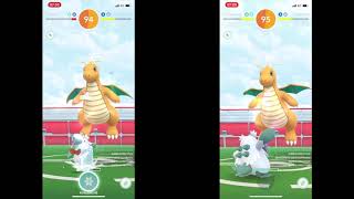 Dragonite Duo, 12 unique ice type Pokémon, no boost, best friends