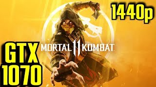 Mortal Kombat 11 GTX 1070 | 1440p Maximum Preset Settings | FRAME-RATE TEST