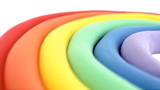 Learn Colors of the Rainbow with Play Doh for Kids RainbowLearning