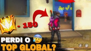 SUFOCO!! JOGUEI RUSHADÃO NA LIGA TOP GLOBAL E ISSO ACONTECEU!! FREE FIRE MOBILE
