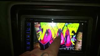 Pioneer AVH-1700 custom background image!!!