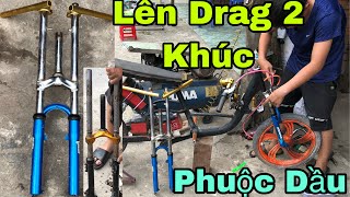 Ngự Bình Vlogs - Lên Cổ Drag 2 Khúc Và Phuộc Dầu Cho Xe Điện Độ