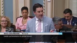 Intervention François Paradis Assemblée