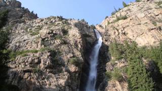 Самый высокий водопад!!! Коринское ущелье. The highest waterfall !!! Korinskoe gorge.