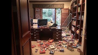 SOMEONE BROKE INTO OUR SUPER MARKET...