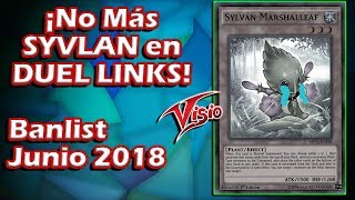 ¡No más SYLVAN! - BANLIST Duel Links (Junio 2018)