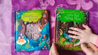 Книга сказка Маленькая Красная шапочка | Красавица и Чудовище | Usborne | Little Red Riding Hood
