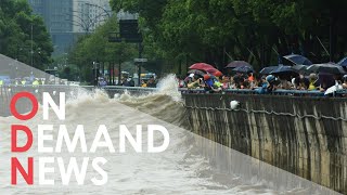 FIERCEFUL Typhoon Muifa Makes Landfall in China