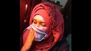 Blindfold hijab challenge