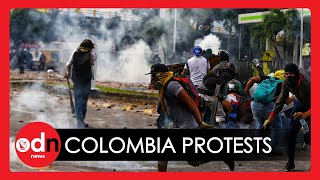 Colombia Protests: Police Stations Besieged as Unrest Leaves 24 Dead